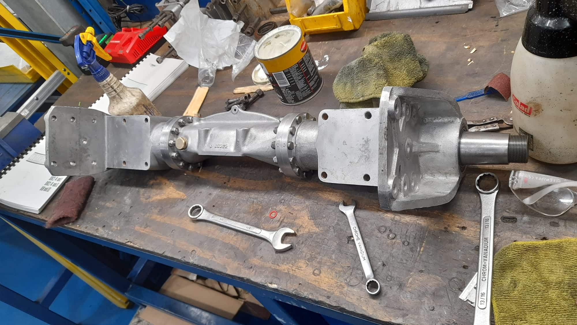 110122 1955 Aston Martin DB2 Suspension Install 7