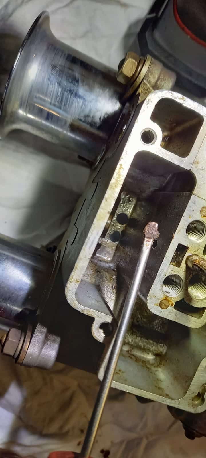 140122 1959 MGA Twin Cam Carb Rebuild 6 1
