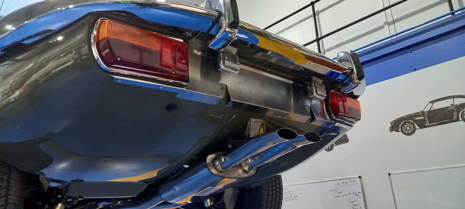 170122 1973 Jaguar E Type Series III Rear Valance Polished 14 1
