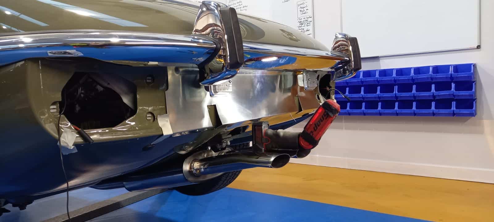170122 1973 Jaguar E Type Series III Rear Valance Polished 9 1