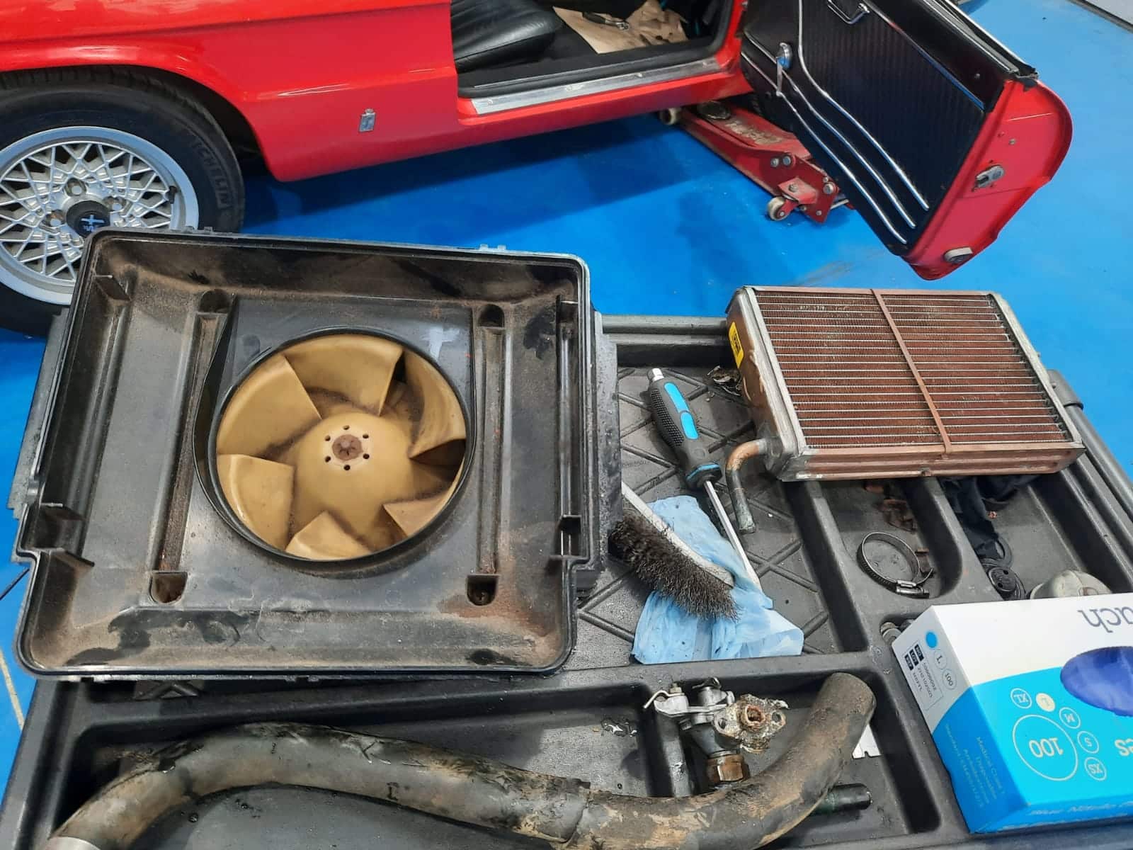 190122 Alfa Romeo Spyder Heater Box 18