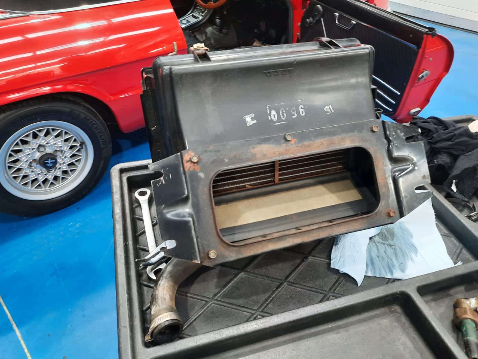 190122 Alfa Romeo Spyder Heater Box 19