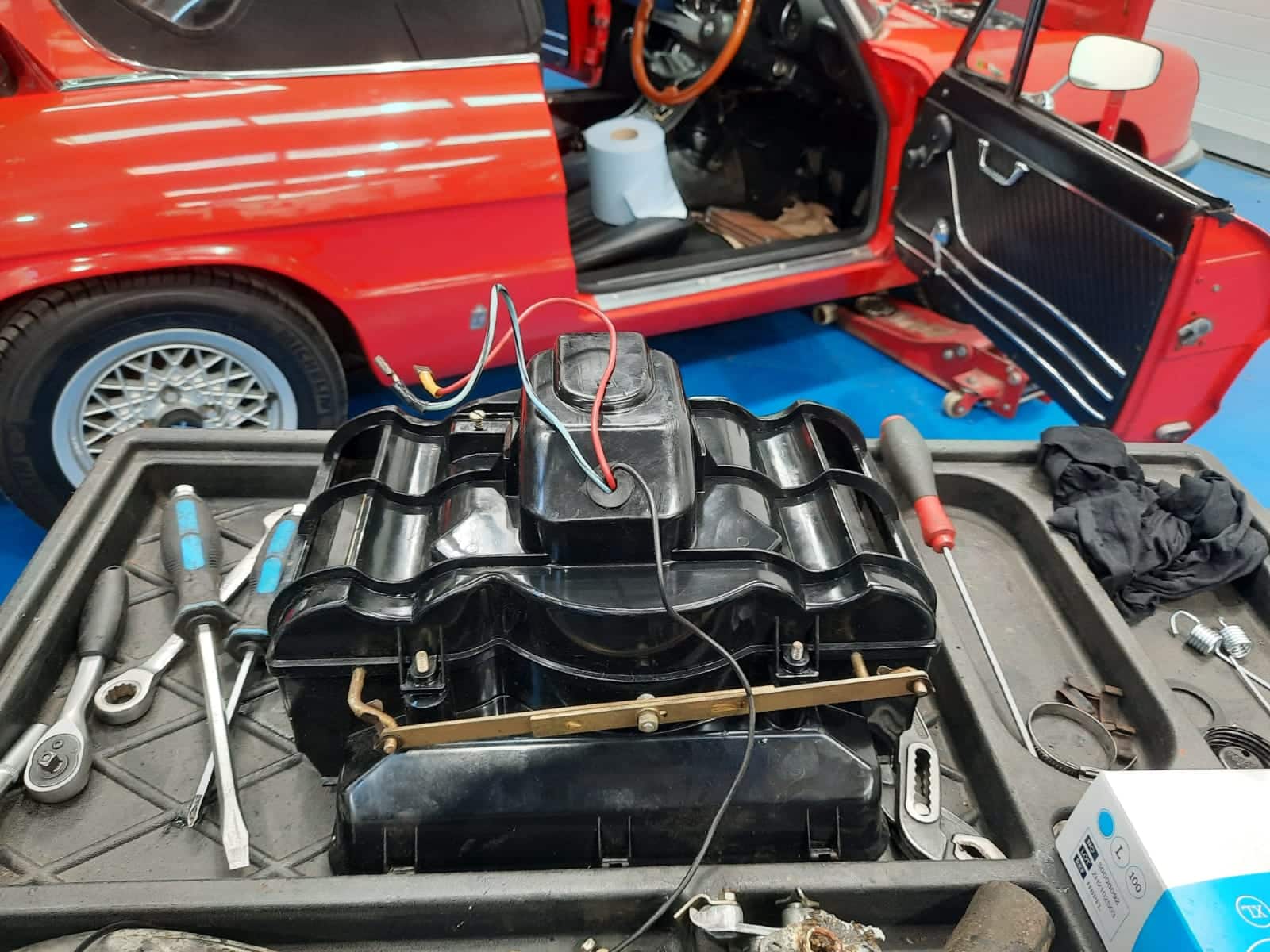 190122 Alfa Romeo Spyder Heater Box 21
