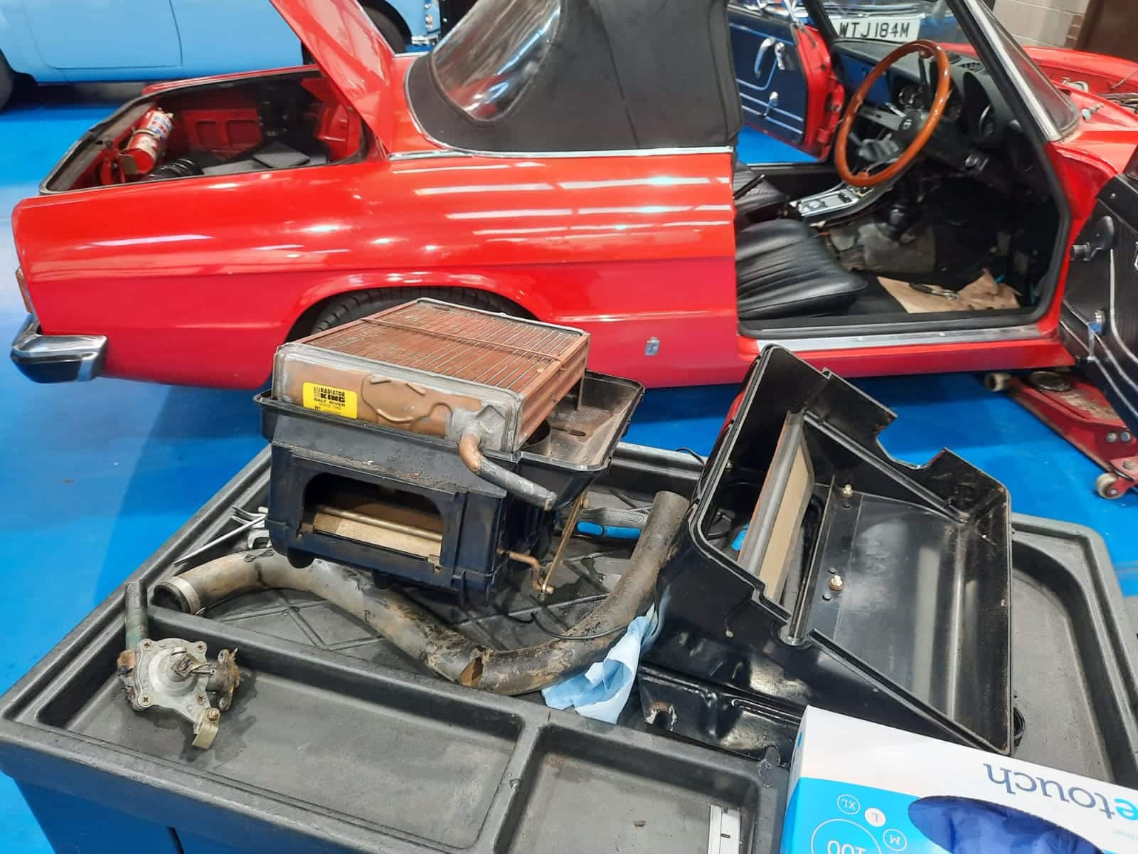 190122 Alfa Romeo Spyder Heater Box 28