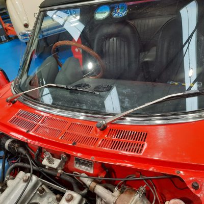 200122 - Alfa Romeo Spyder Heater Fan, Washers and Fan Shroud (4)