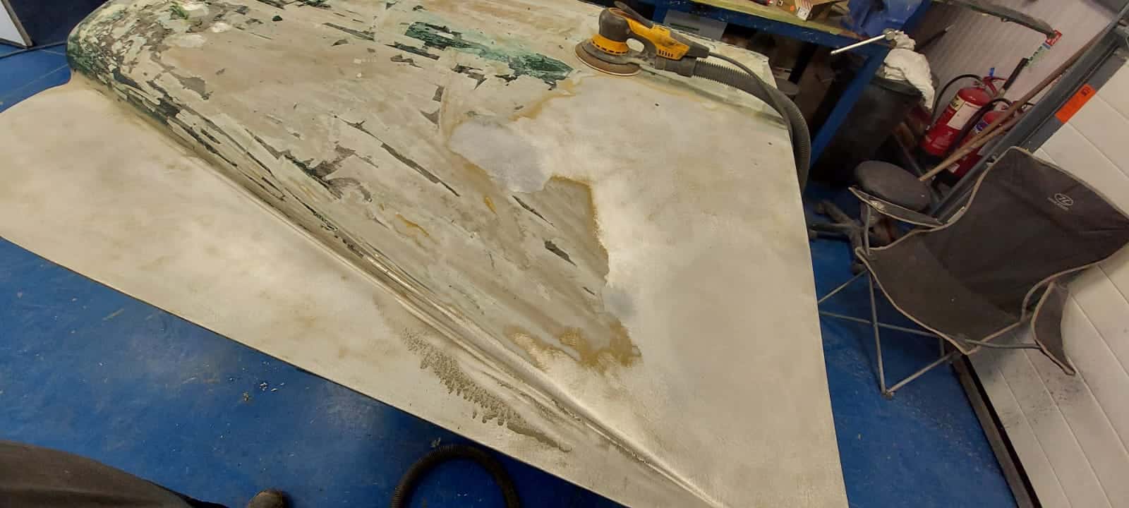 210122 1969 Bentley T1 Body Strip and Bonnet Paint Strip 11 1