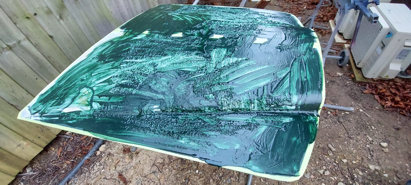 210122 1969 Bentley T1 Body Strip and Bonnet Paint Strip 7 1