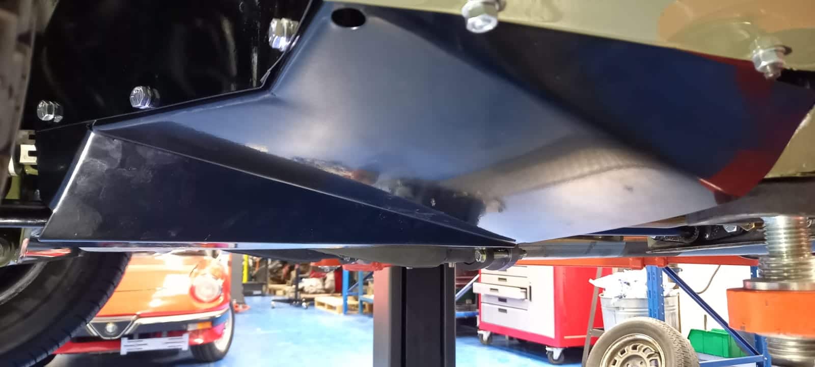 210122 1973 Jaguar E Type Roadster post test repairs 5