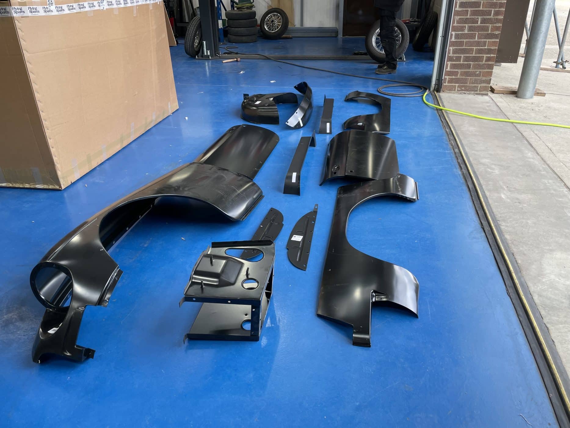 MGB GT and Roadster pair kick panels main image 0