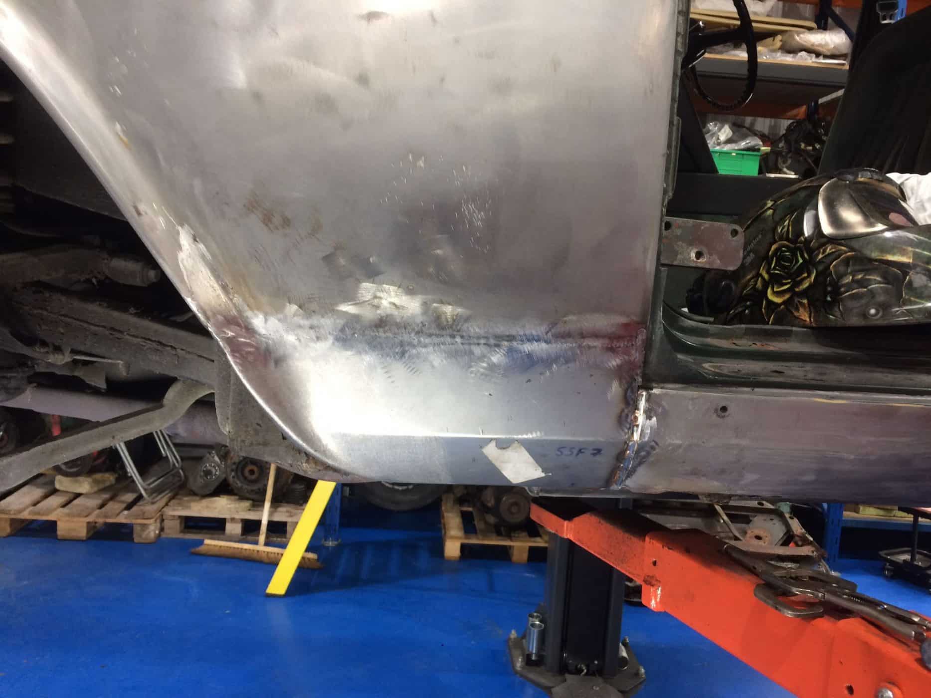 100222 1969 Bentley T1 Rust Repairs 6 1