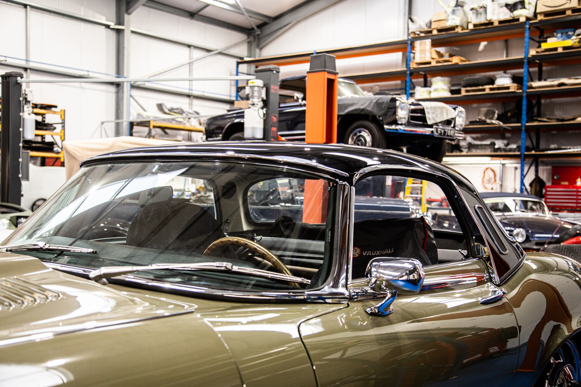 100222 1973 E Type Fern Grey Hardtop Test Fit 3 1