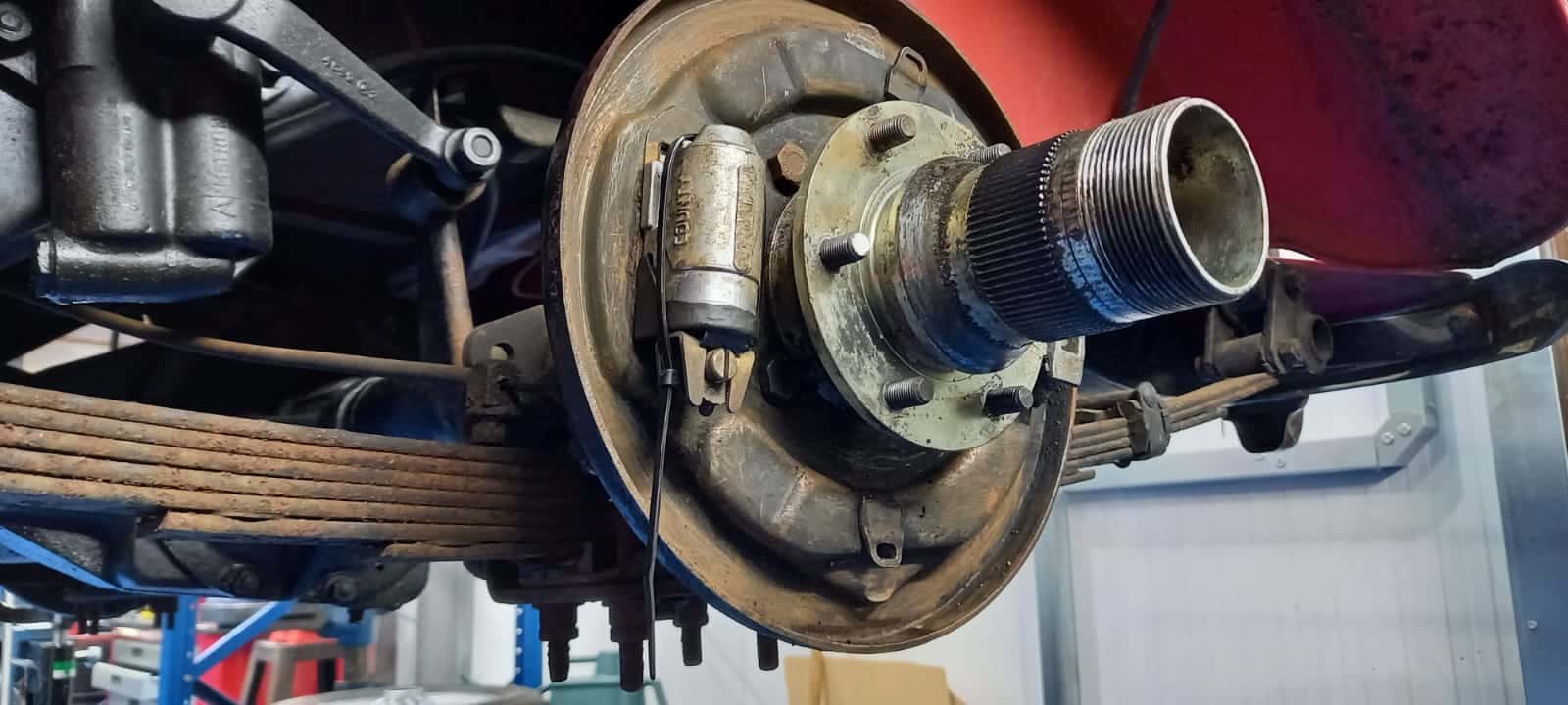 160222 1954 MG TF Brake Overhaul 7 1