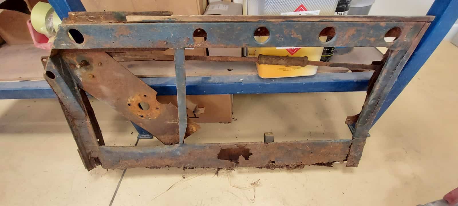 170222 1956 Jensen 541 Doors Boot and Wing Prep 32 1