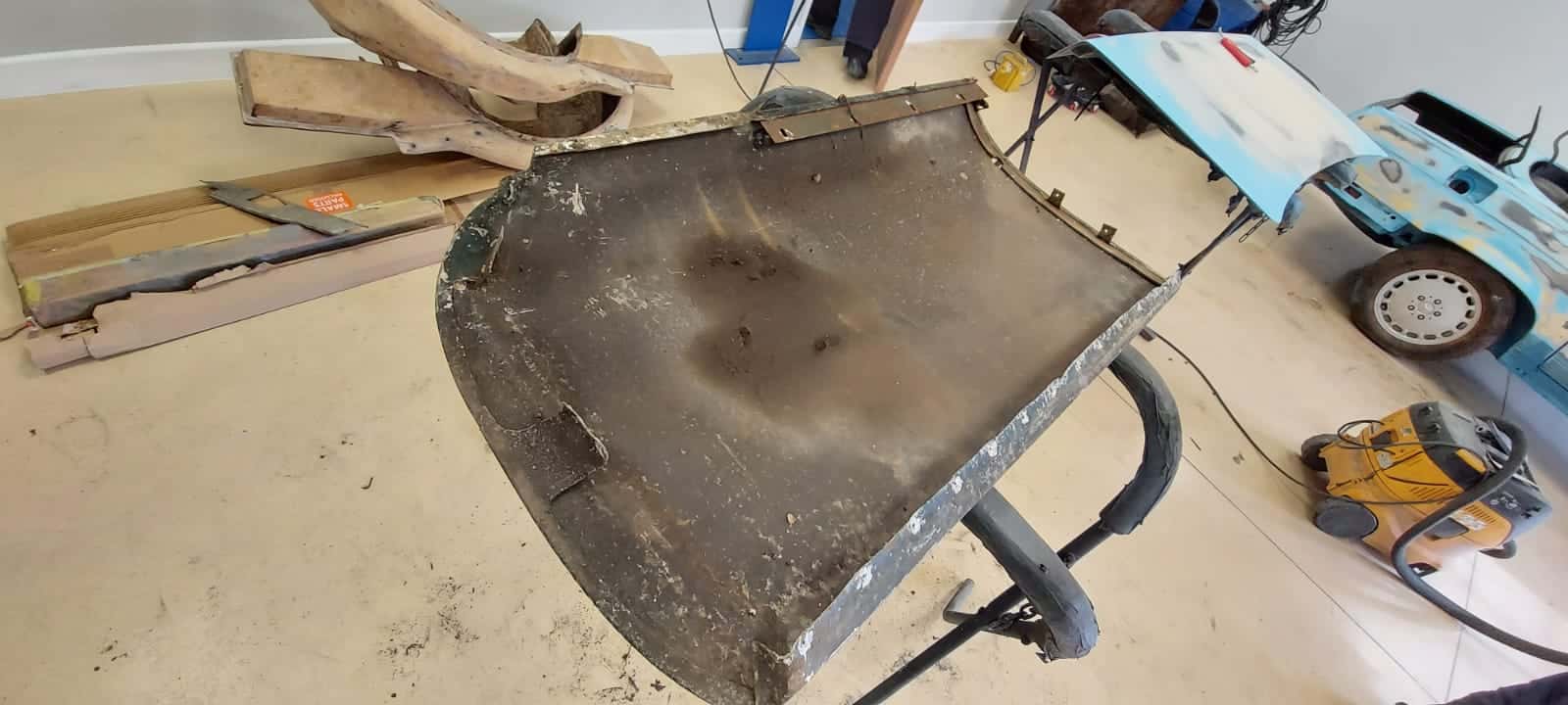 170222 1956 Jensen 541 Doors Boot and Wing Prep 33 1