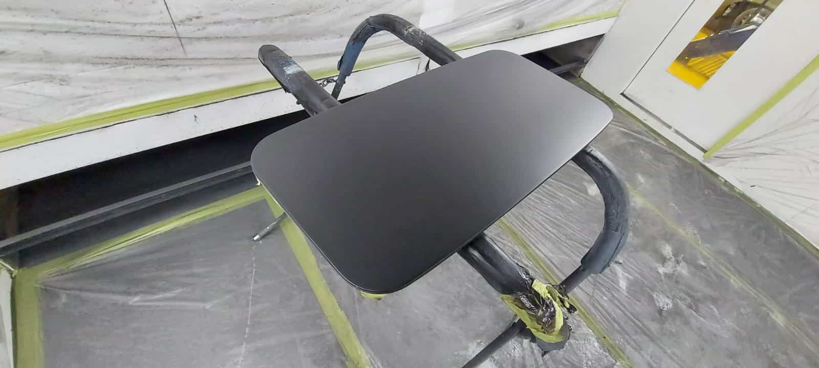 170222 1986 Ford Capri Laser Rear Decklid and Sunroof refinished 3 1