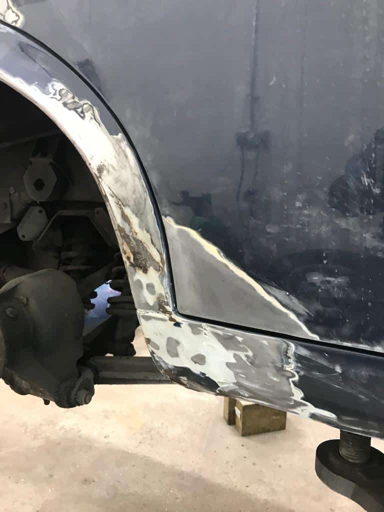 250222 1987 Daimler Double Six Rear Metalwork 15 1