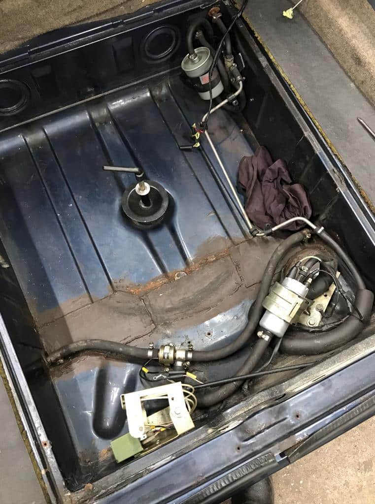 040322 1987 Daimler Double Six Boot Floor Repairs 17 1