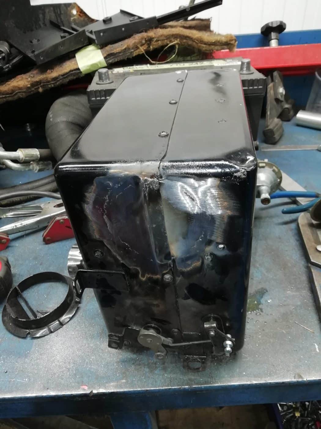 070322 1970 Bristol 411 Heater Box Modifications 1