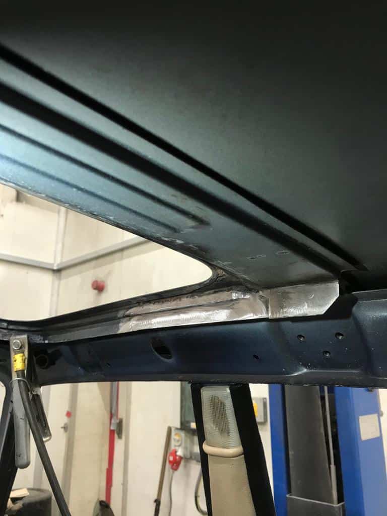 100322 1987 Daimler Double Six Sunroof Repairs 11 1