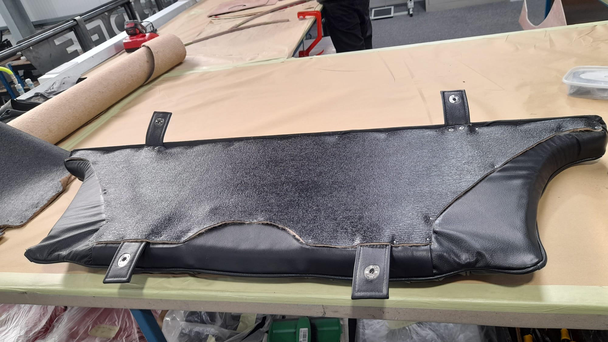 160322 1978 MGB GT Rear Seat (14) Bridge Classic Cars Bridge