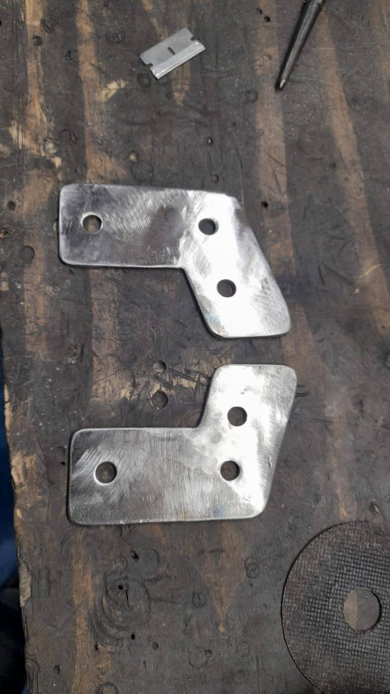 160322 1979 Arrow Daytona Oil Cooler Air Con Brackets 20 1