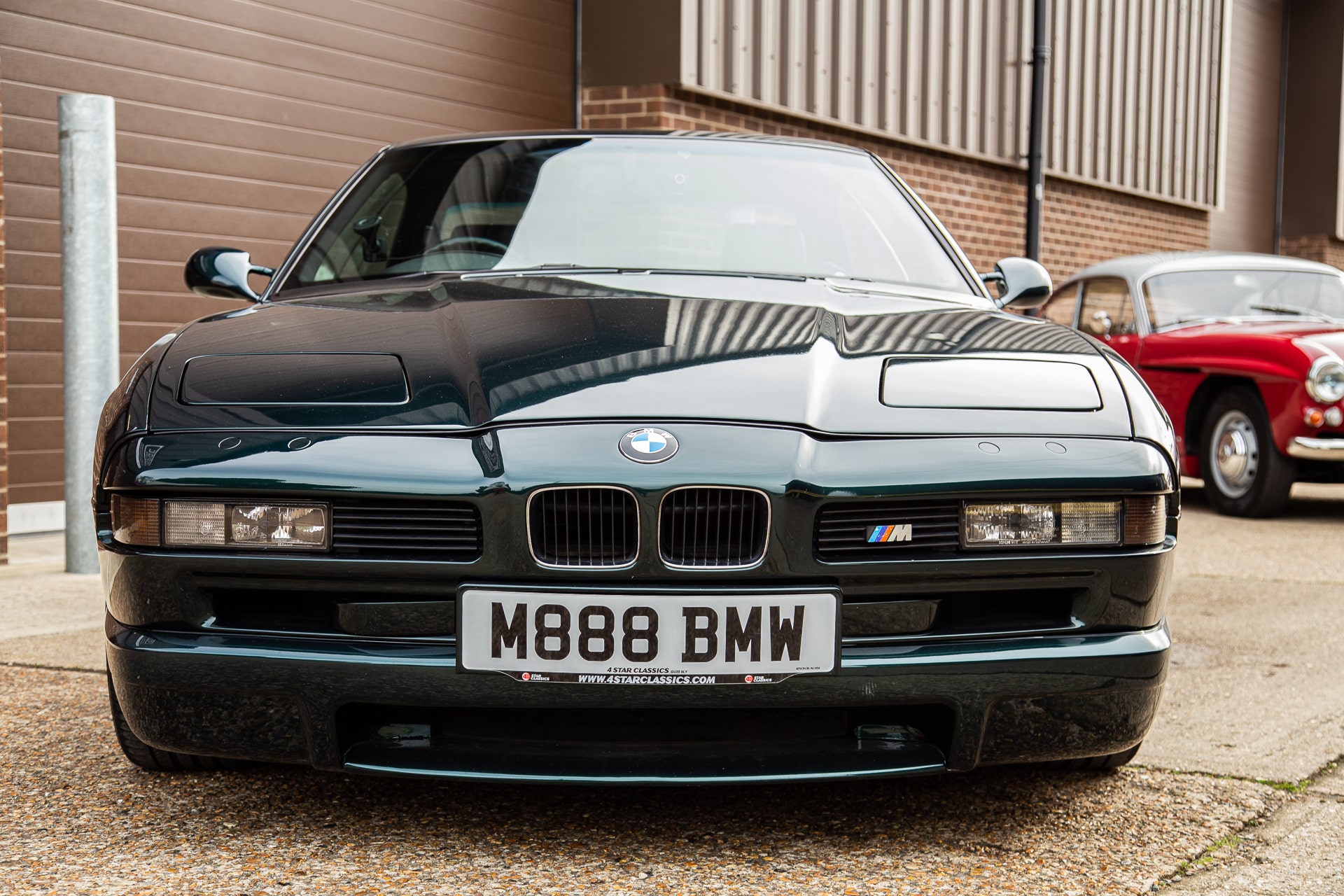 080422 1995 BMW 850CSi Leaving Bumper Repaint 2 1