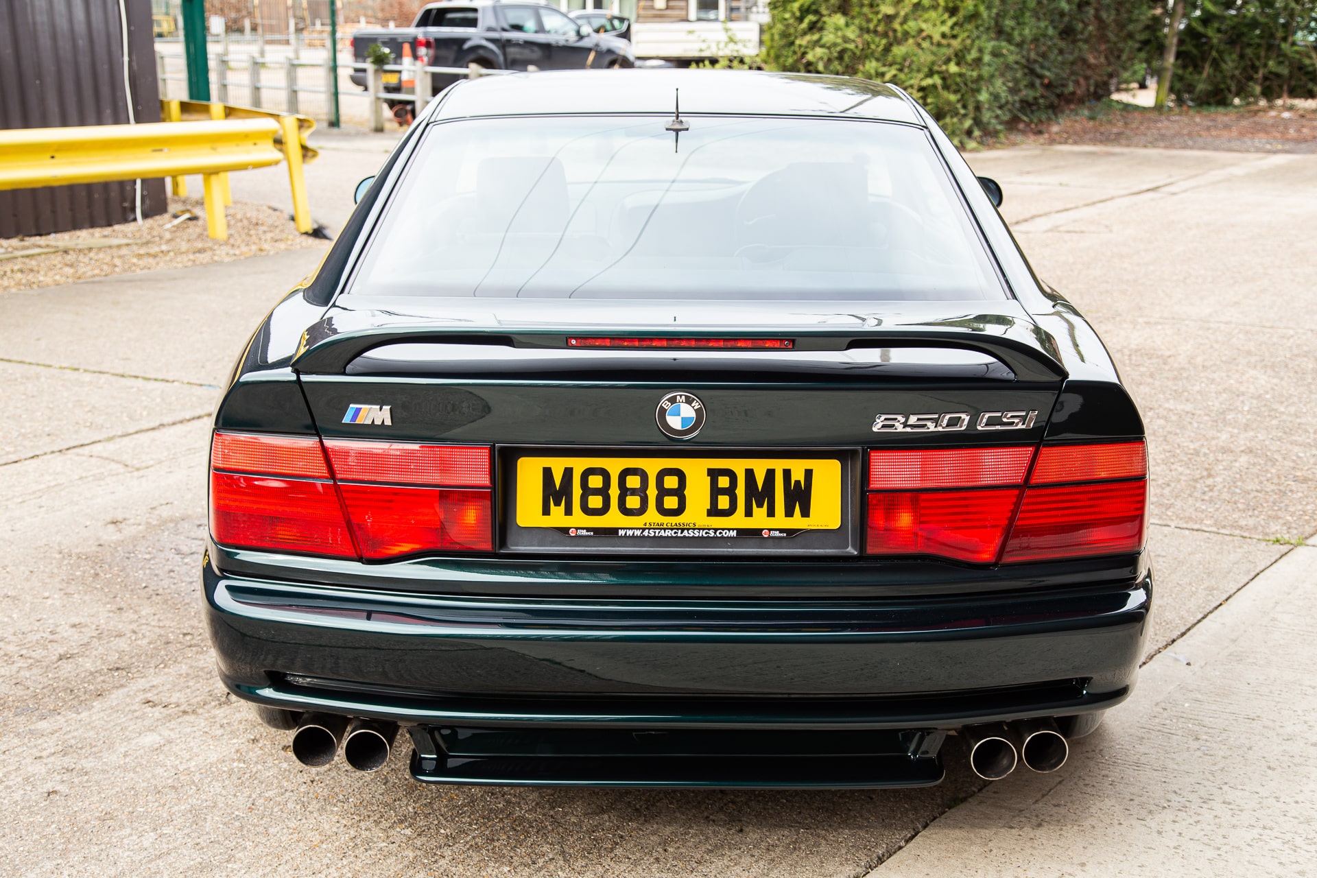 080422 1995 BMW 850CSi Leaving Bumper Repaint 6 1