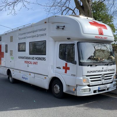 100422 Ukranian Ambulance in Woodbridge (2)