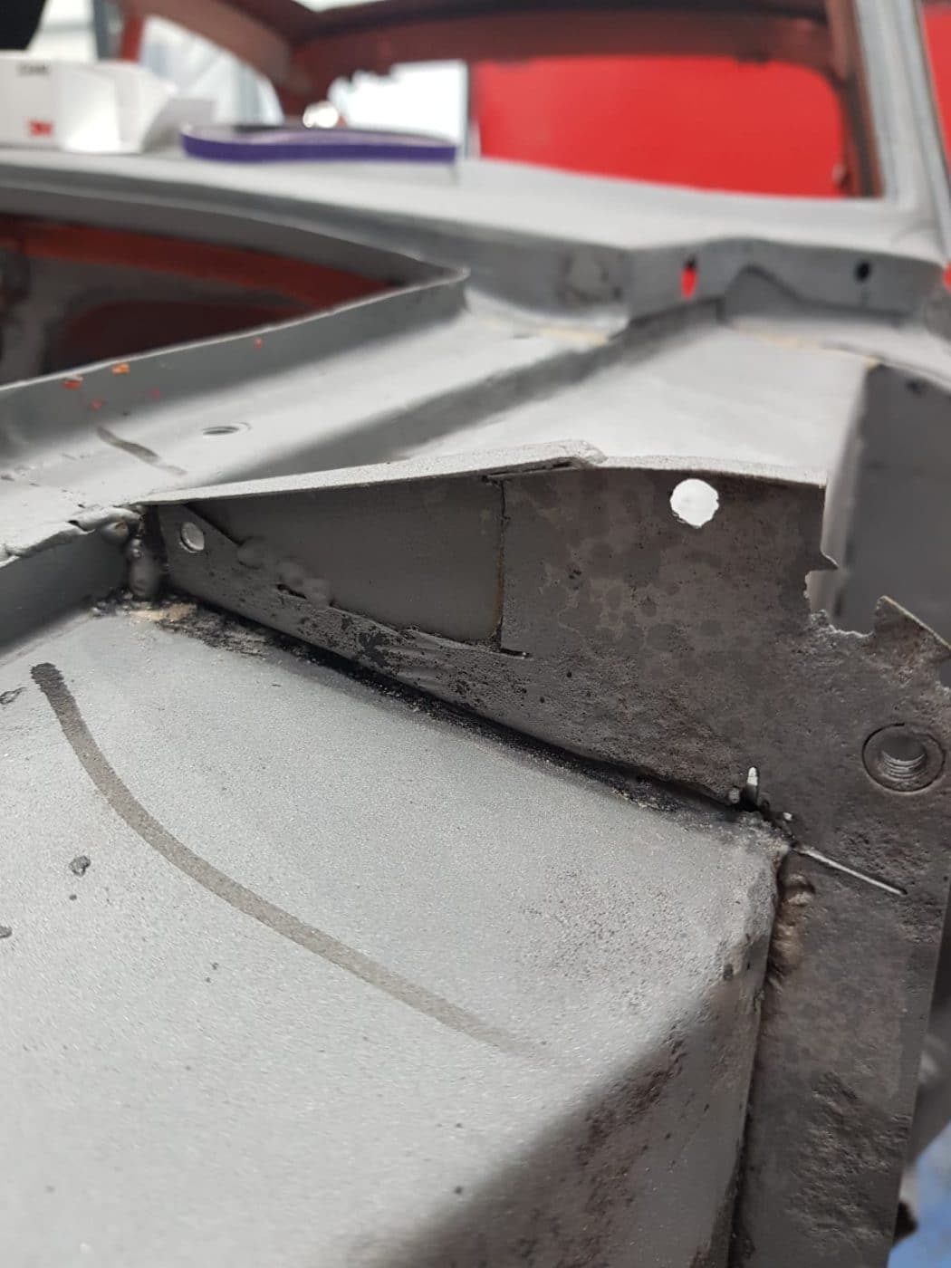 130422 1978 MGB GT Body Repairs 12 1