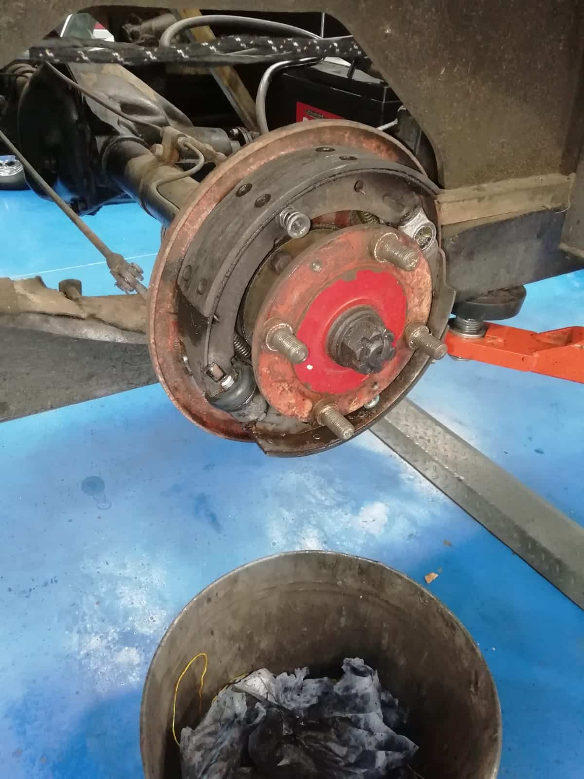 210422 1964 Morgan 44 Inspection Service and Split Hose 8 1