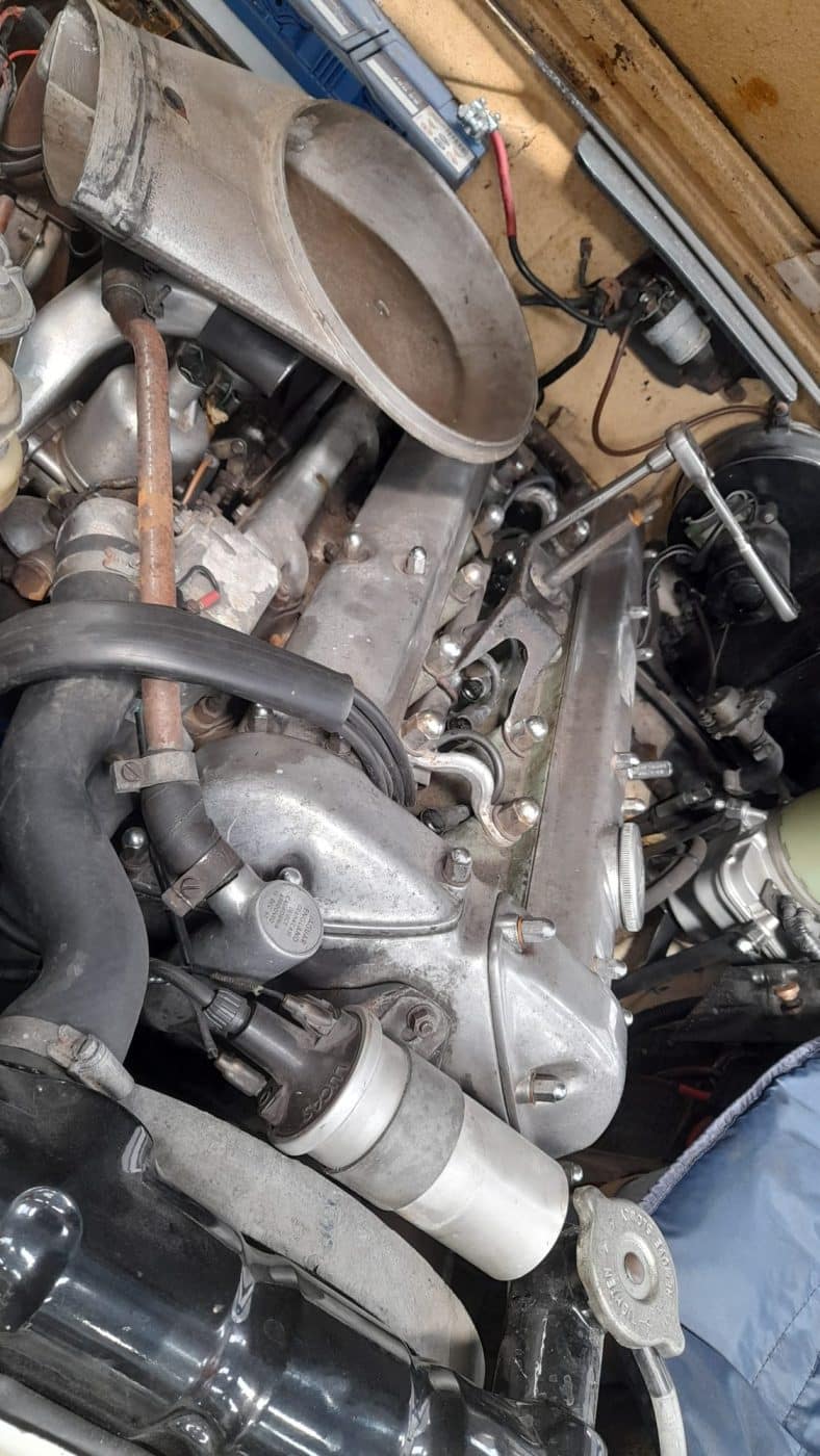 210422 1967 Jagaur MkII Service and Leak inspection 6 1