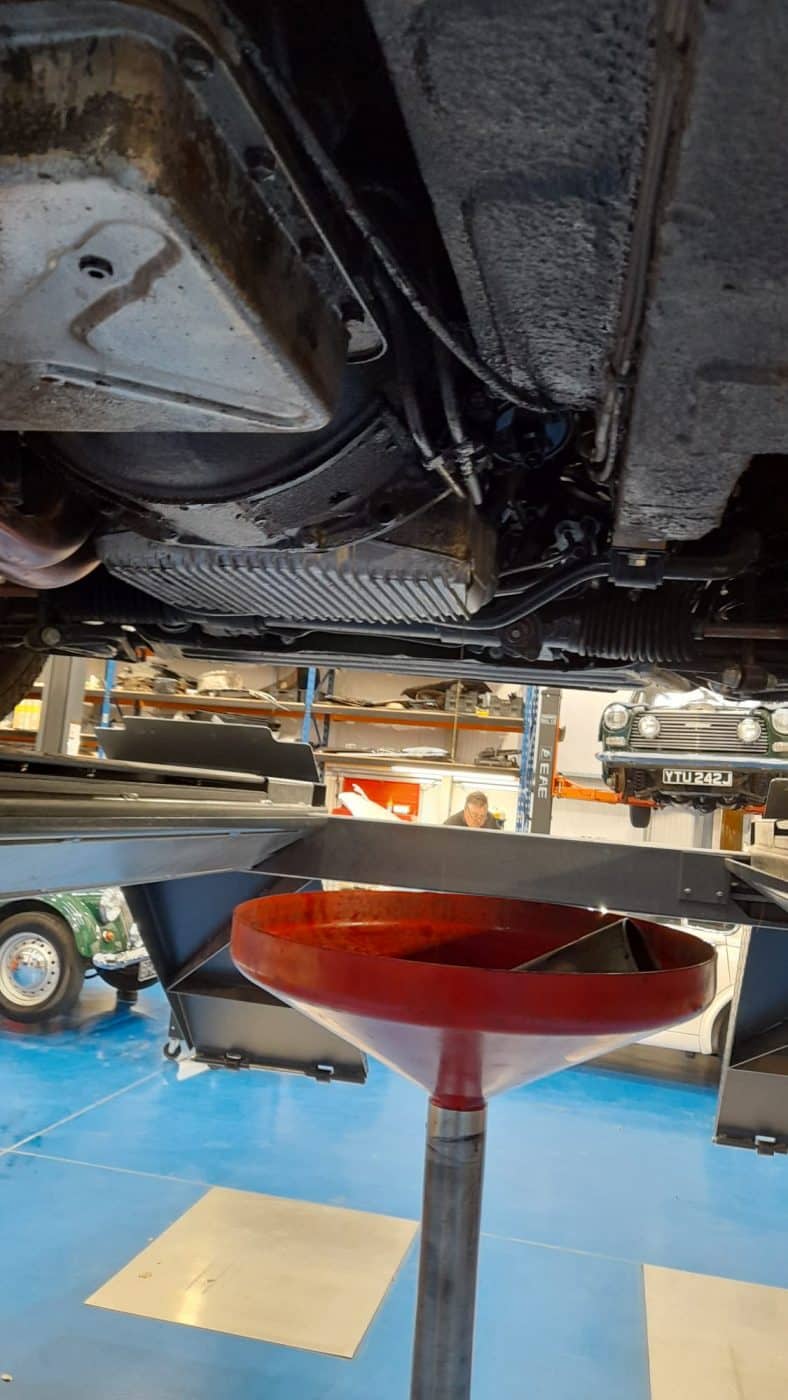 210422 1967 Jagaur MkII Service and Leak inspection 8 1