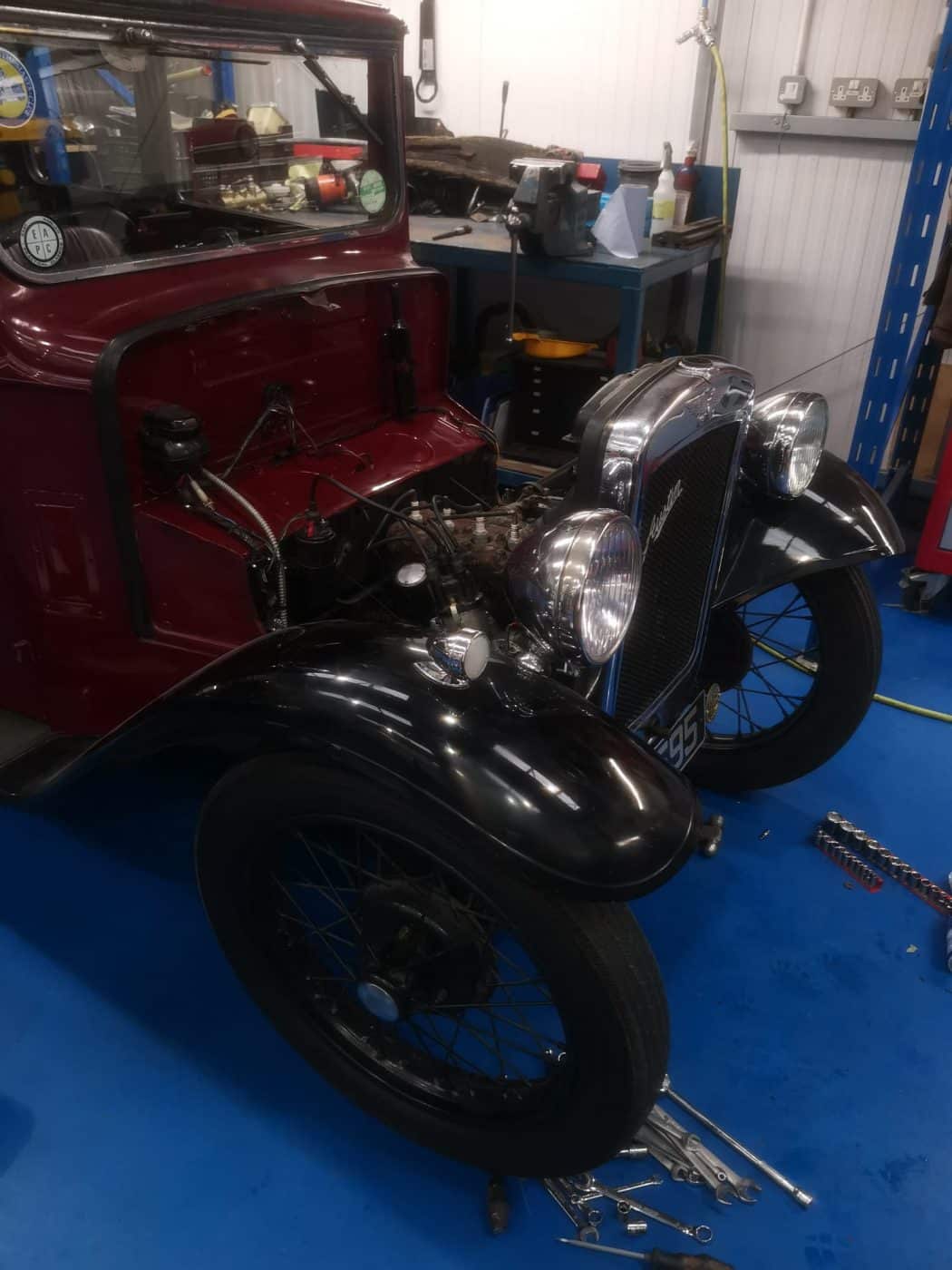 260422 1933 Austin 7 Complete EngineGearbox Clutch Removal and Reinstall 18 1