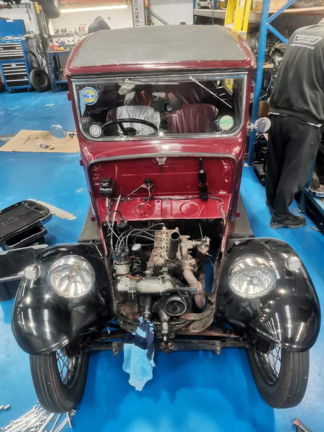 260422 1933 Austin 7 Complete EngineGearbox Clutch Removal and Reinstall 22 1