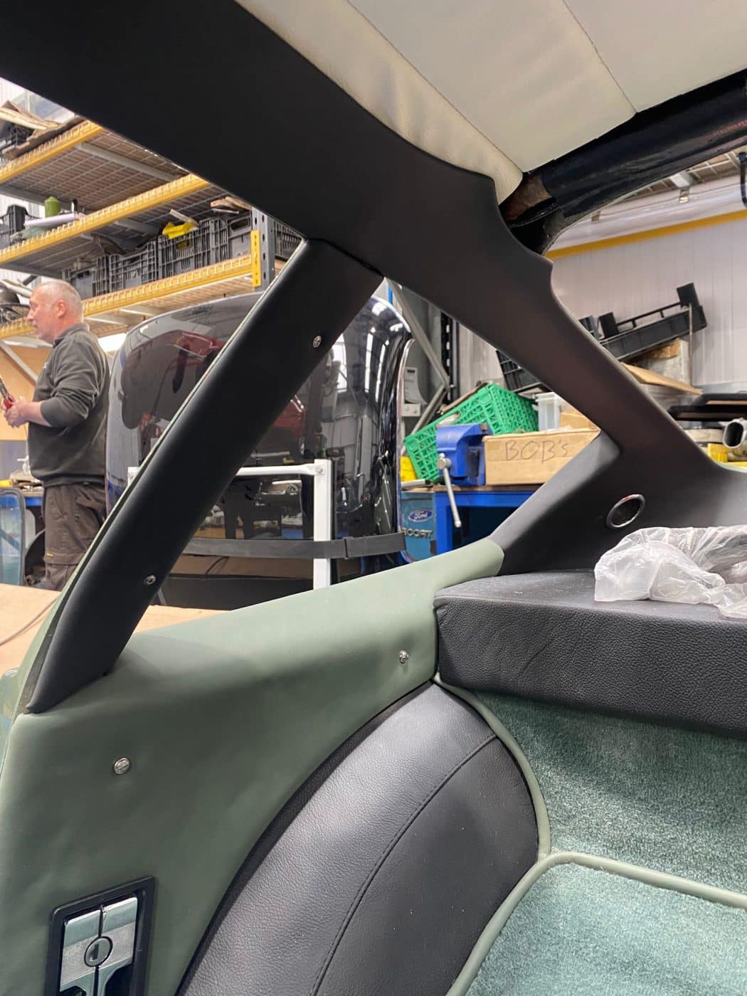 030522 1979 Arrow Ferrari Daytona Interior Carpets and B Pillar 29 1