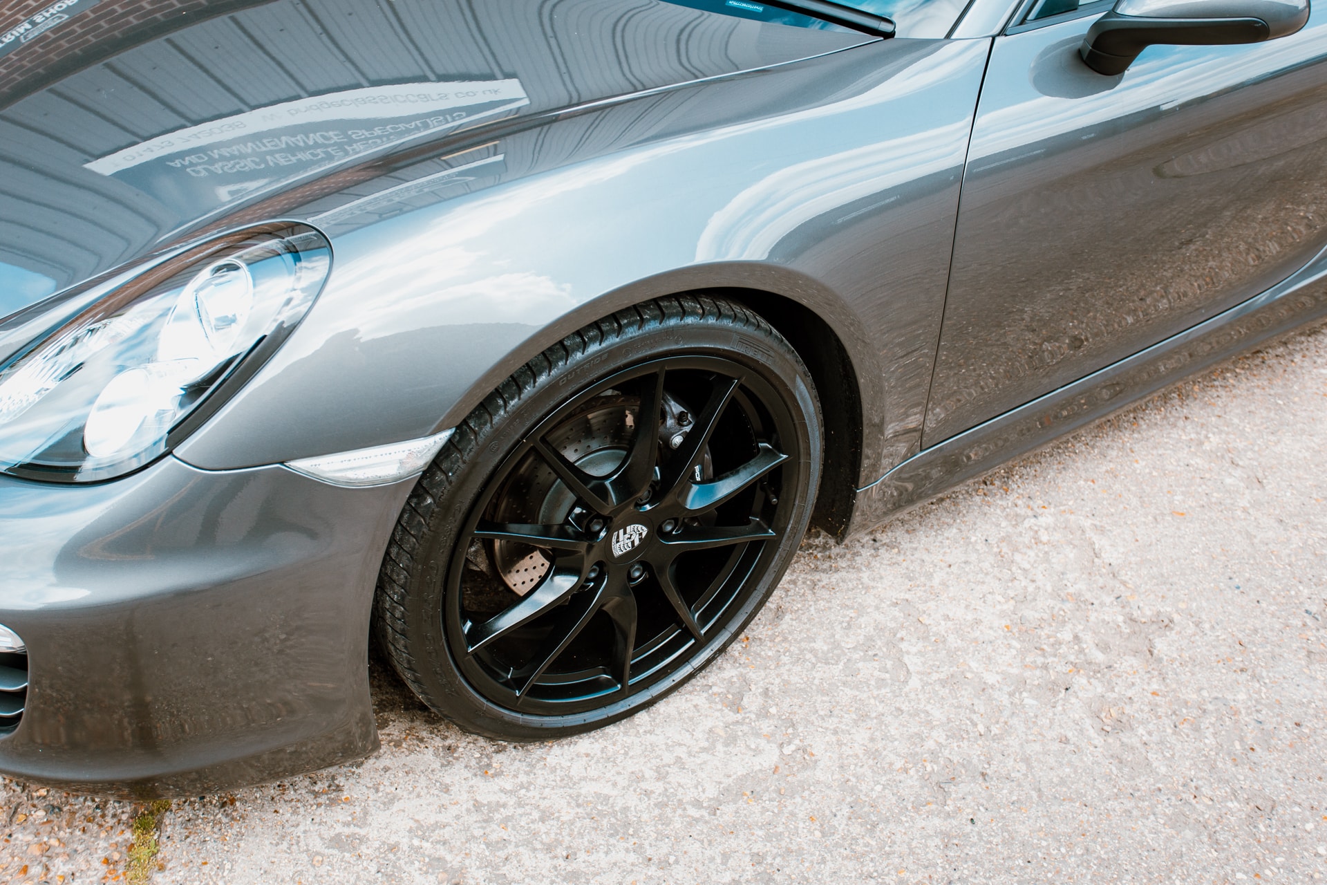 18052021 Porsche Boxster arrives for paintwork repair 01 1