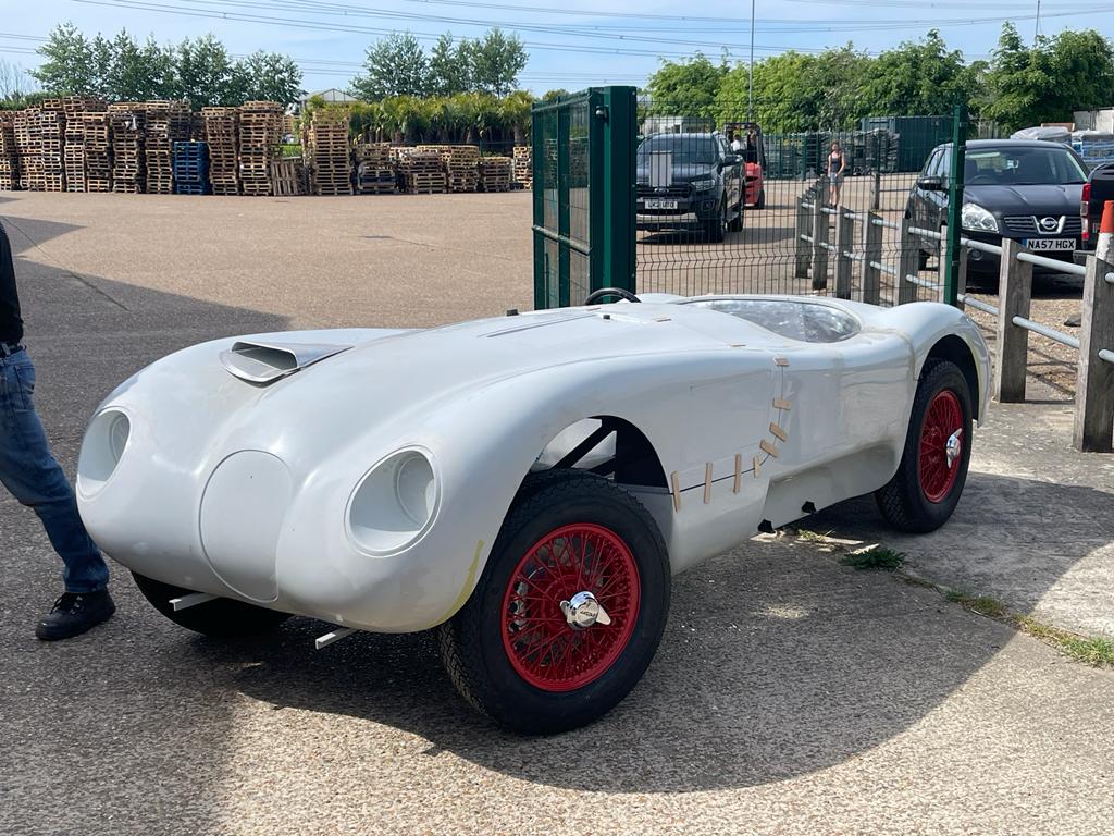 180522 Jaguar C Type on its wheels 5 1