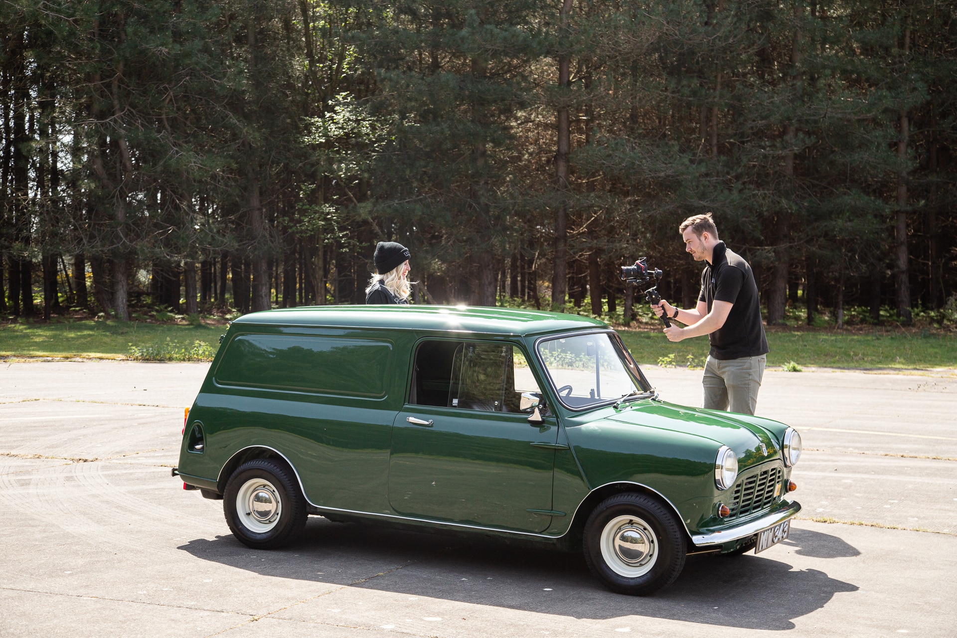 1980 Austin Mini Van BTS Photos 10 1