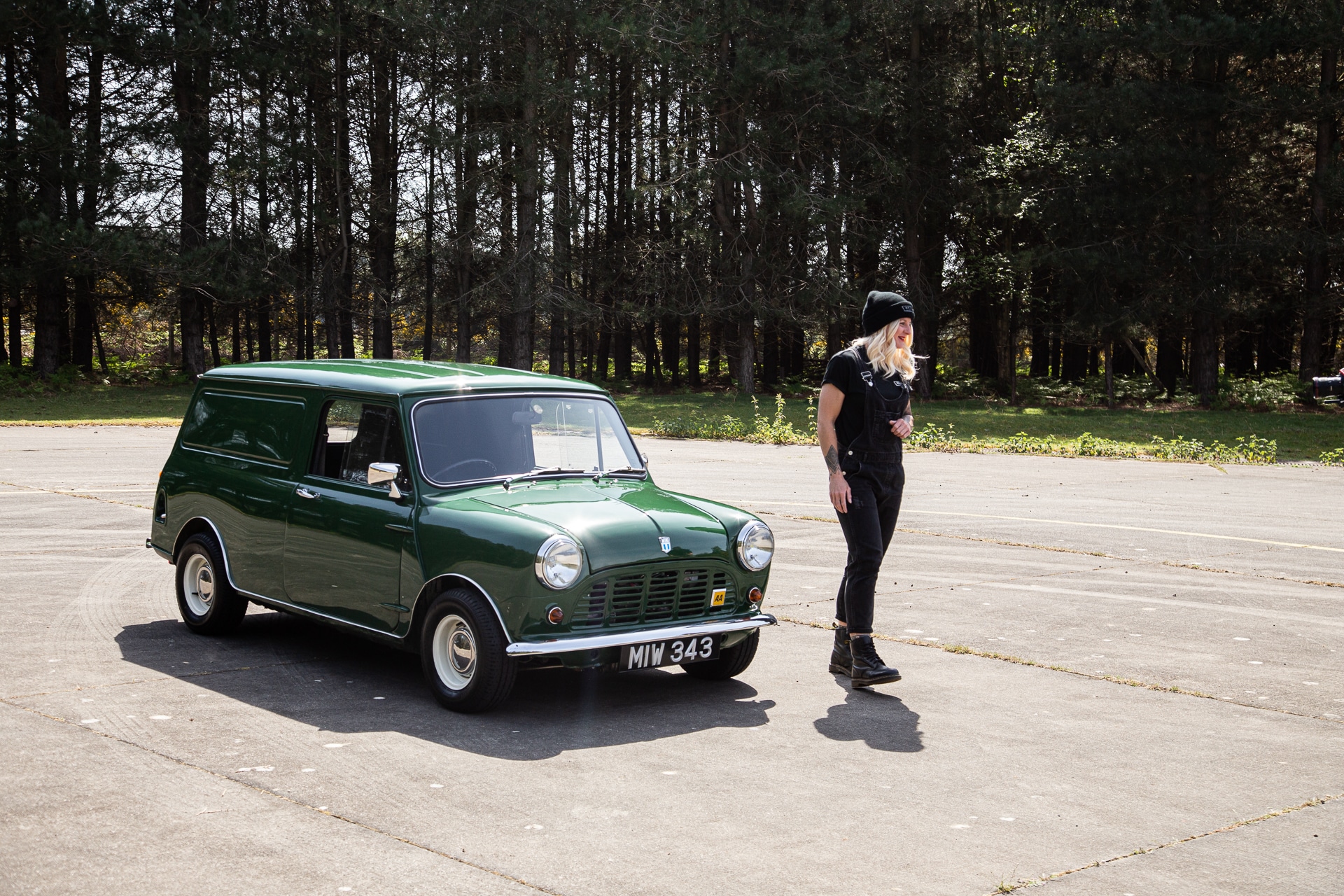 1980 Austin Mini Van BTS Photos 11 1