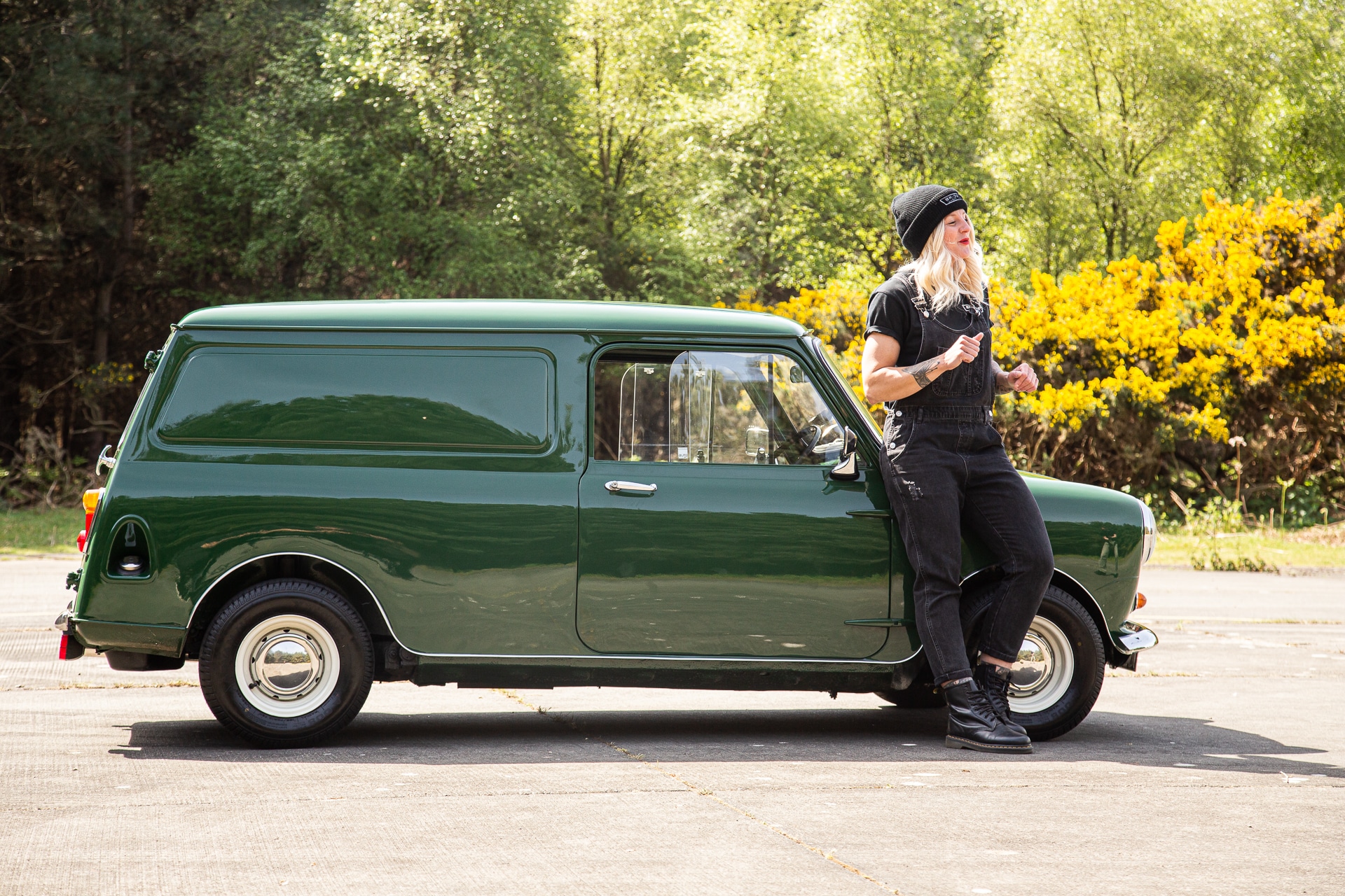 1980 Austin Mini Van BTS Photos 18 1