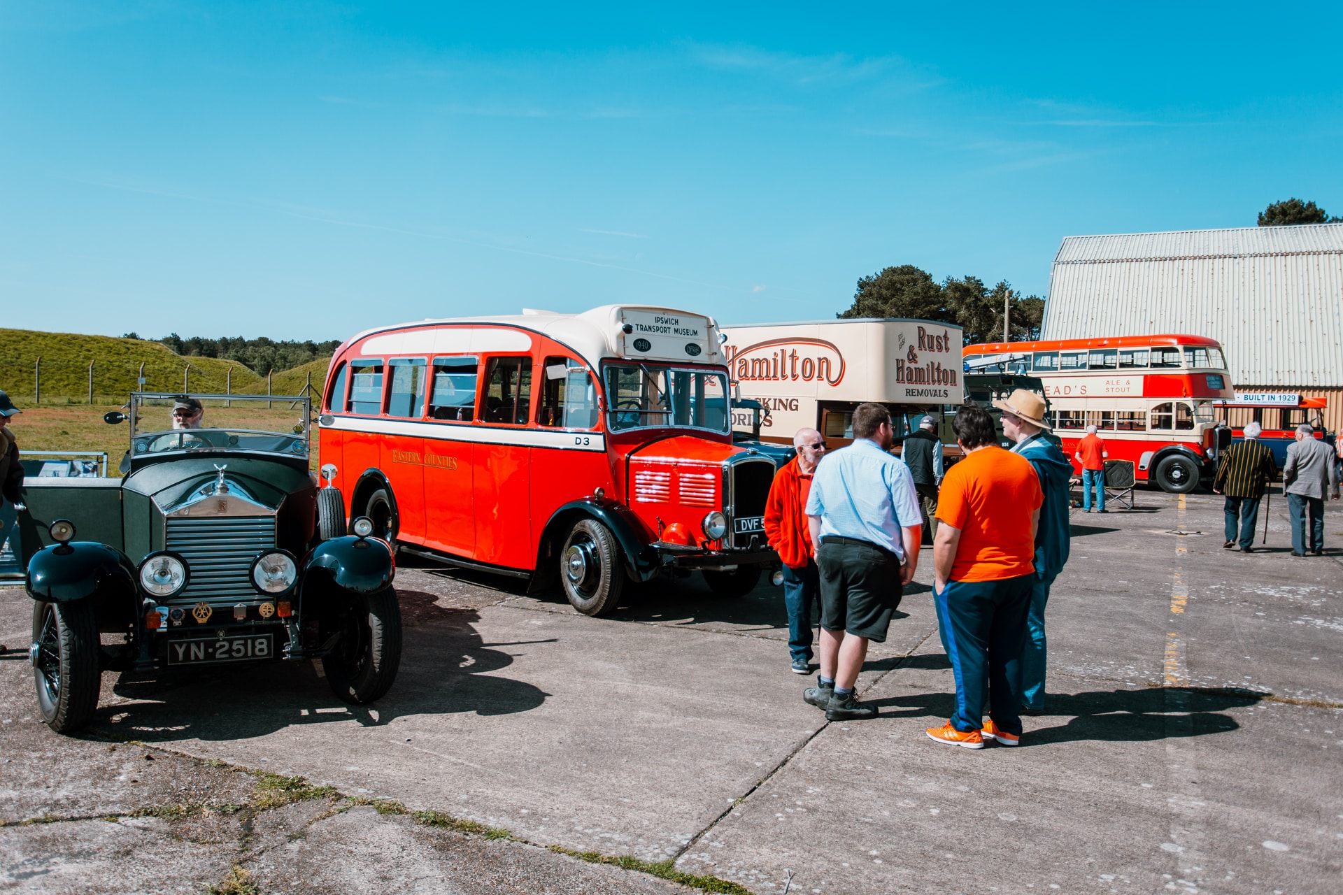 22052022 The Long Shop Pre 60s Car Rally at Bentwaters 12 2 1