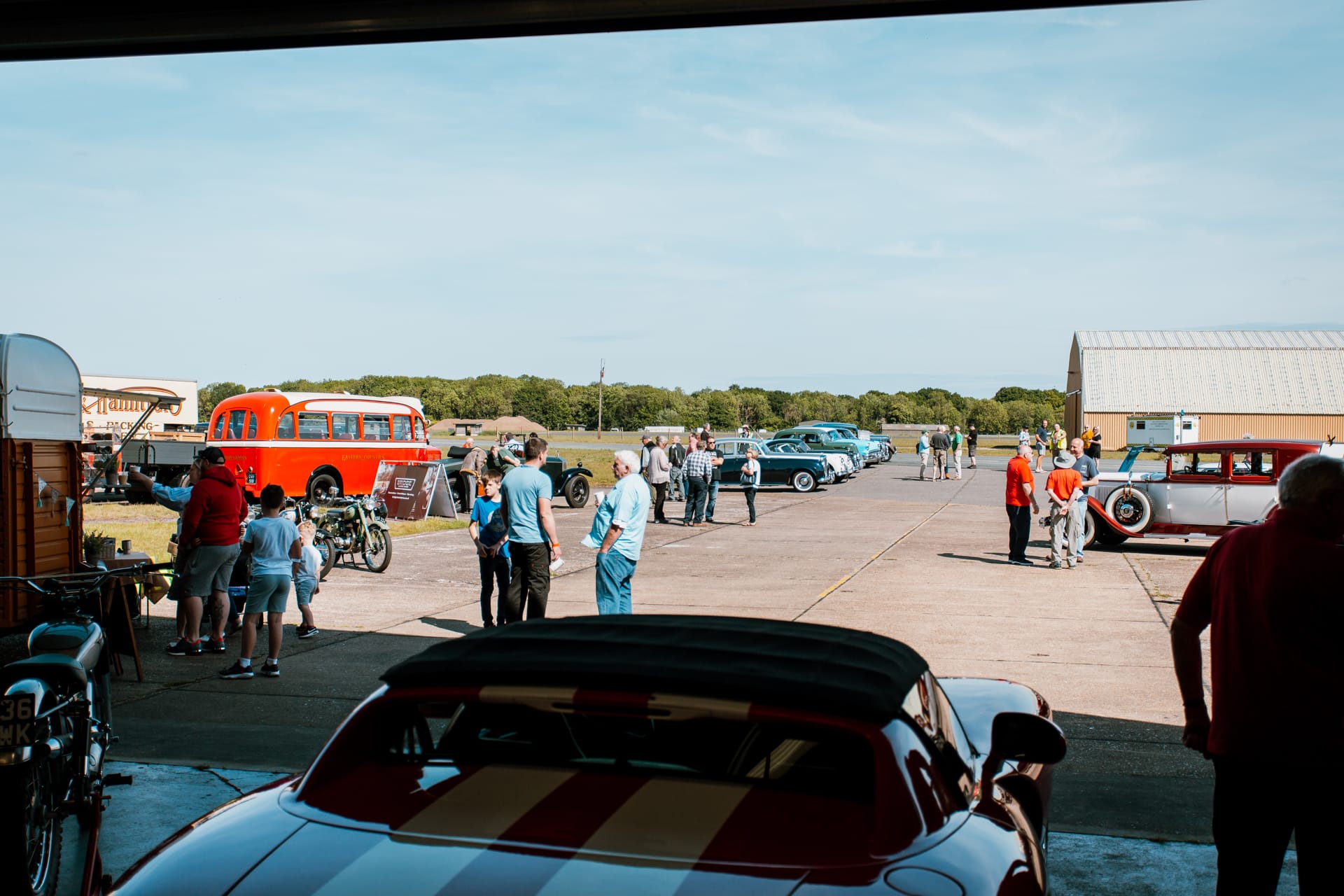 22052022 The Long Shop Pre 60s Car Rally at Bentwaters 14 2 1