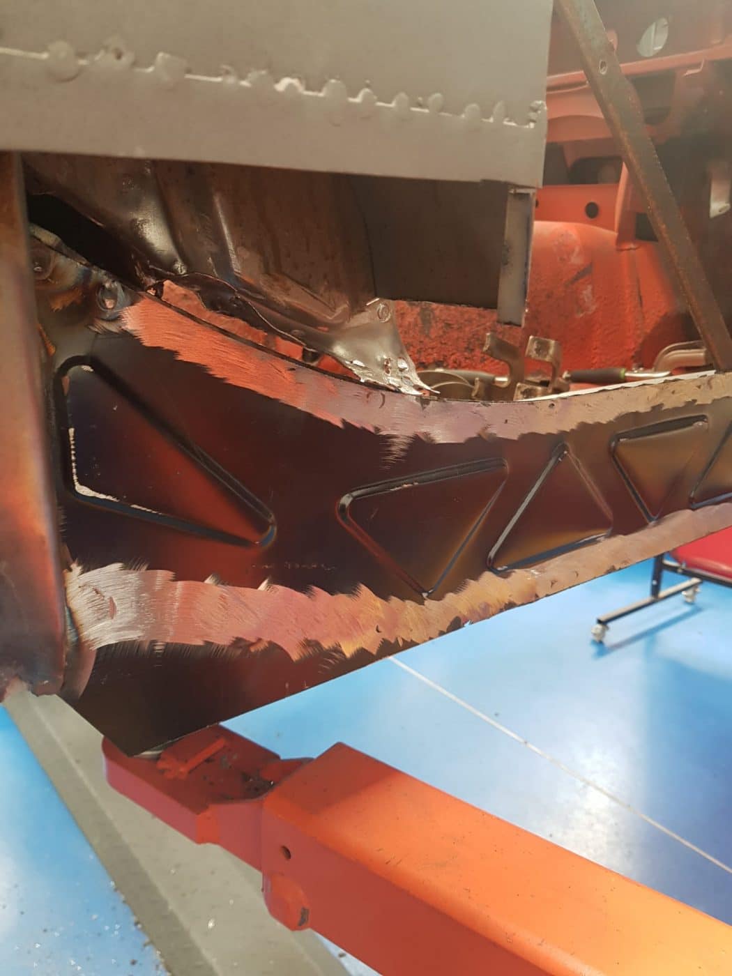 240522 1978 MGB GT Bodyshell Repairs 16 1
