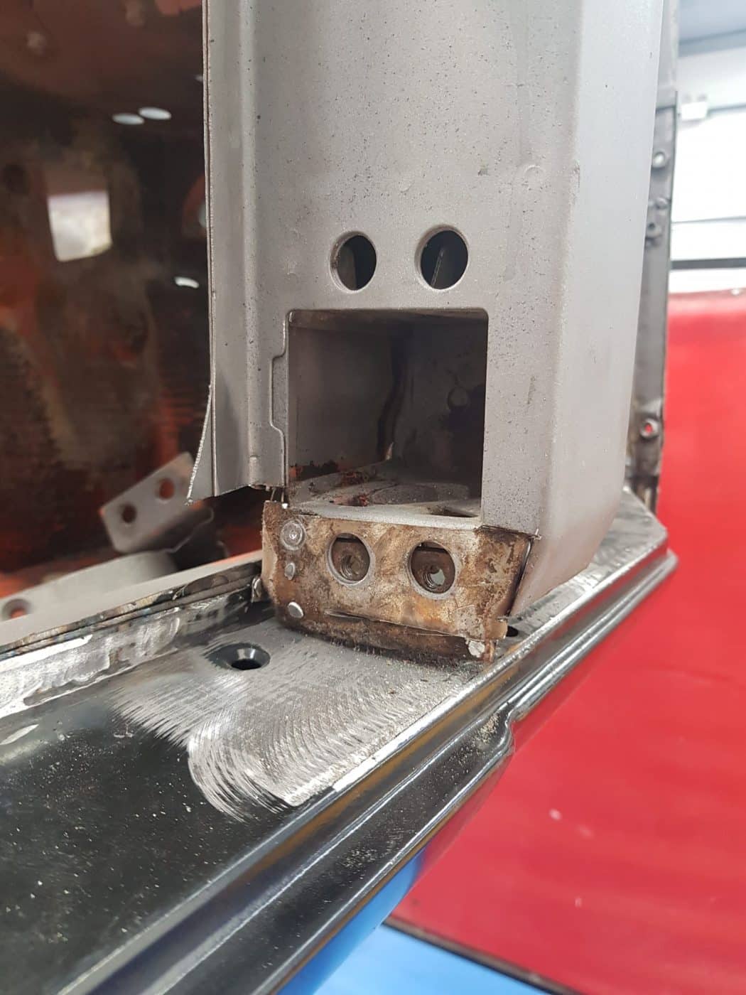 240522 1978 MGB GT Bodyshell Repairs 26 1