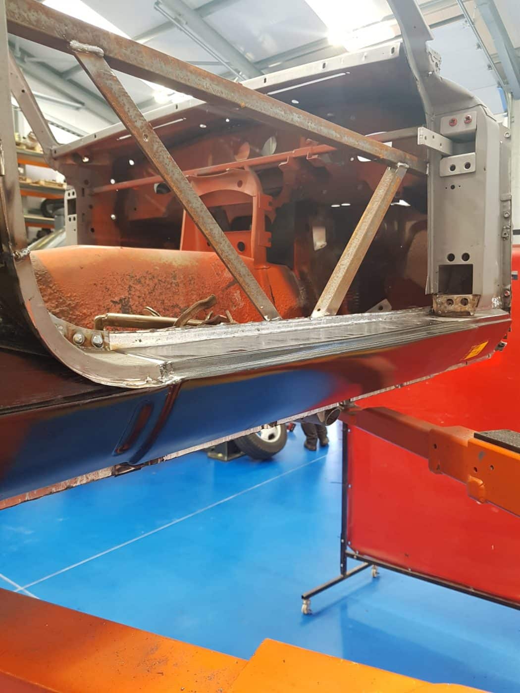240522 1978 MGB GT Bodyshell Repairs 27 1