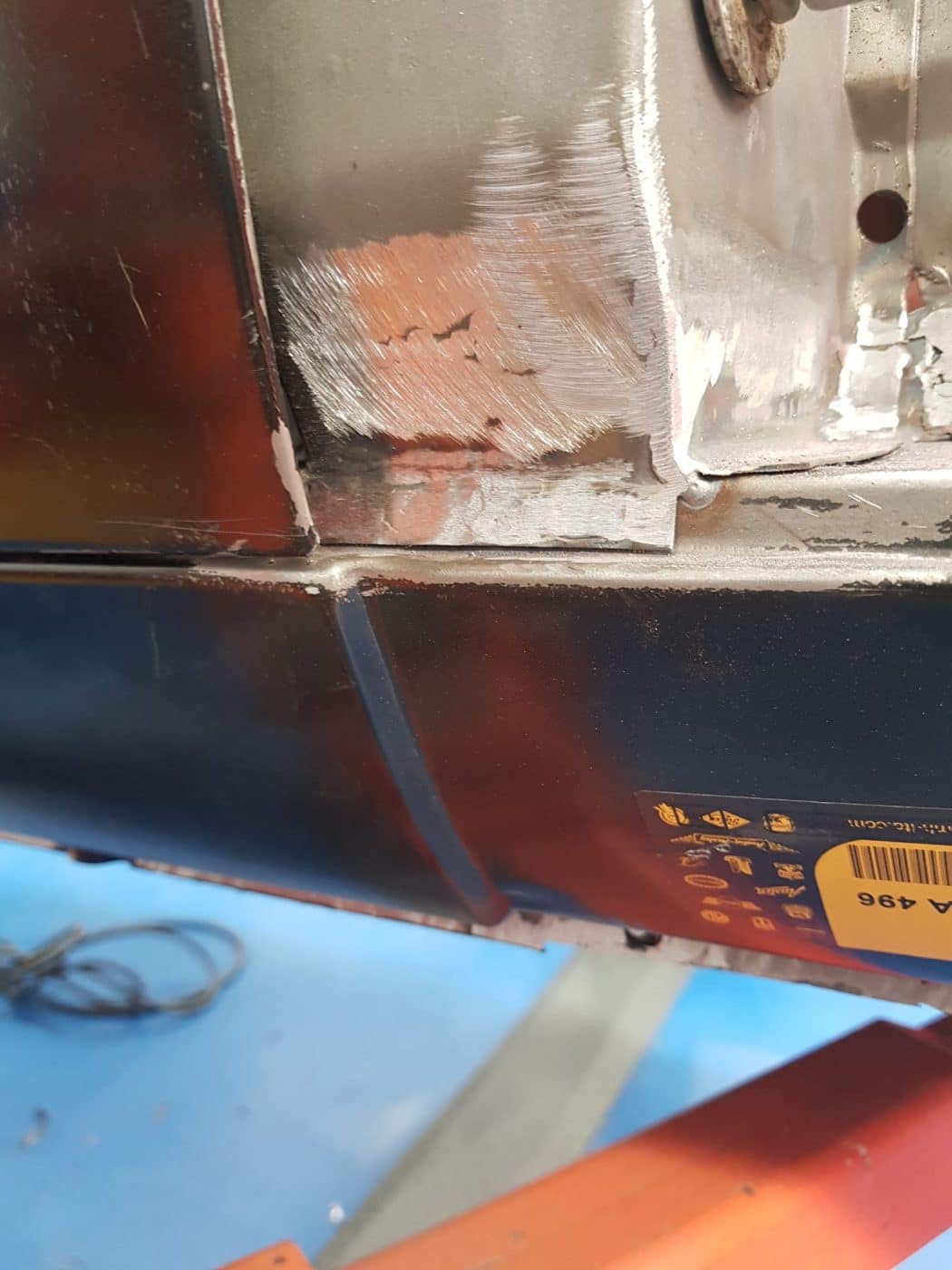 240522 1978 MGB GT Bodyshell Repairs 29 1