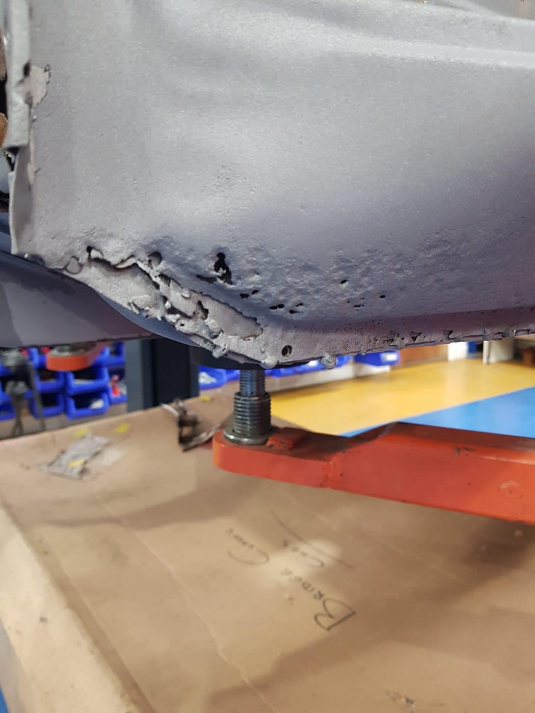240522 1978 MGB GT Bodyshell Repairs 35 1