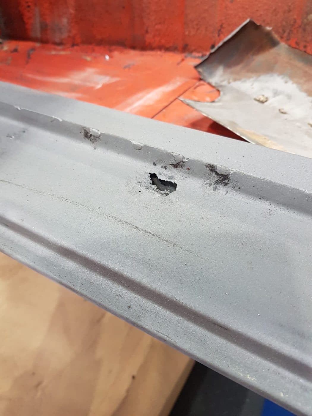 240522 1978 MGB GT Bodyshell Repairs 37 1
