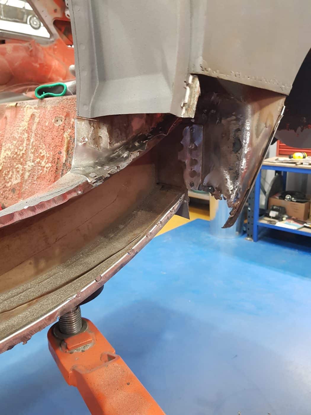 240522 1978 MGB GT Bodyshell Repairs 40 1