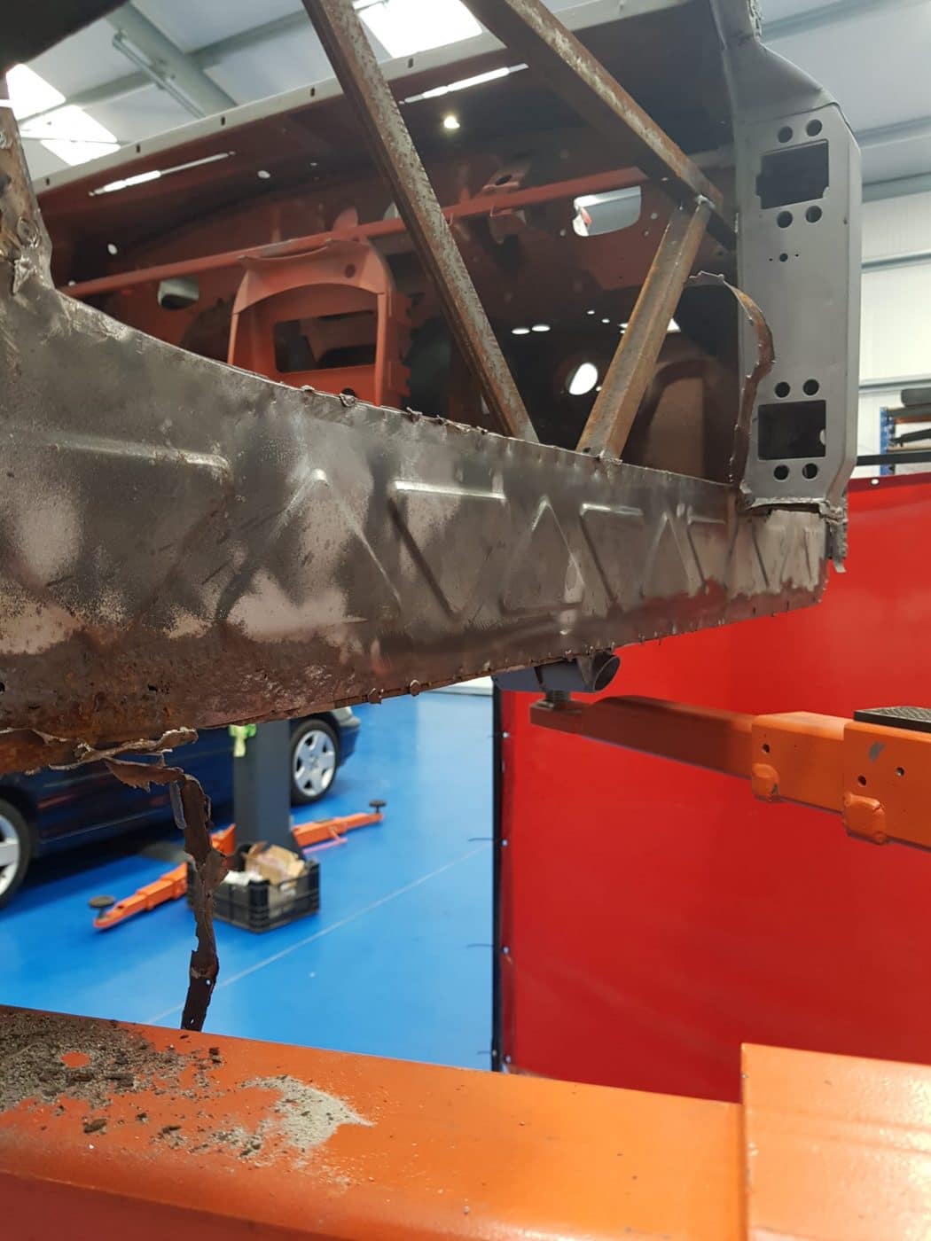 240522 1978 MGB GT Bodyshell Repairs 7 1